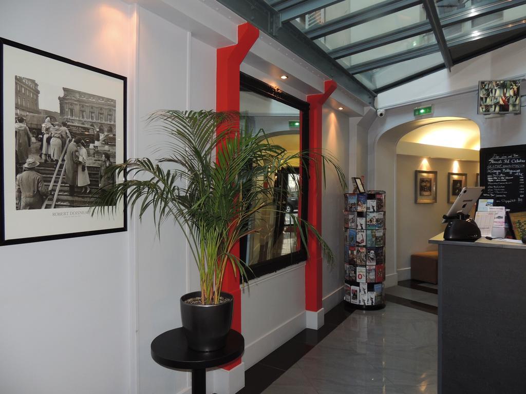 Hotel Eden Opera Paris Exteriör bild