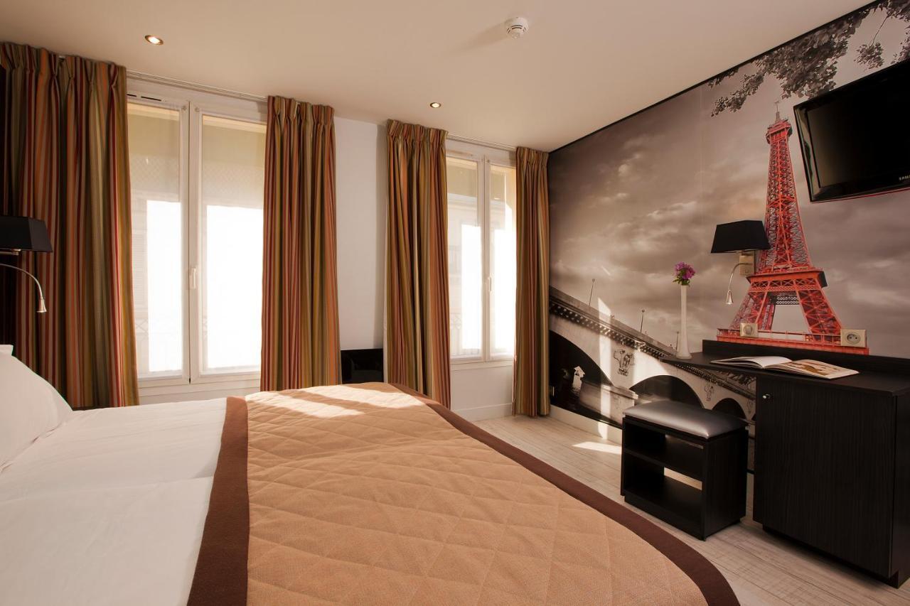 Hotel Eden Opera Paris Rum bild